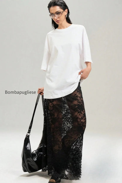 solid-color-lace-bodycon-high-waist-skirt