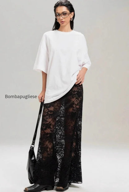 solid-color-lace-bodycon-high-waist-skirt