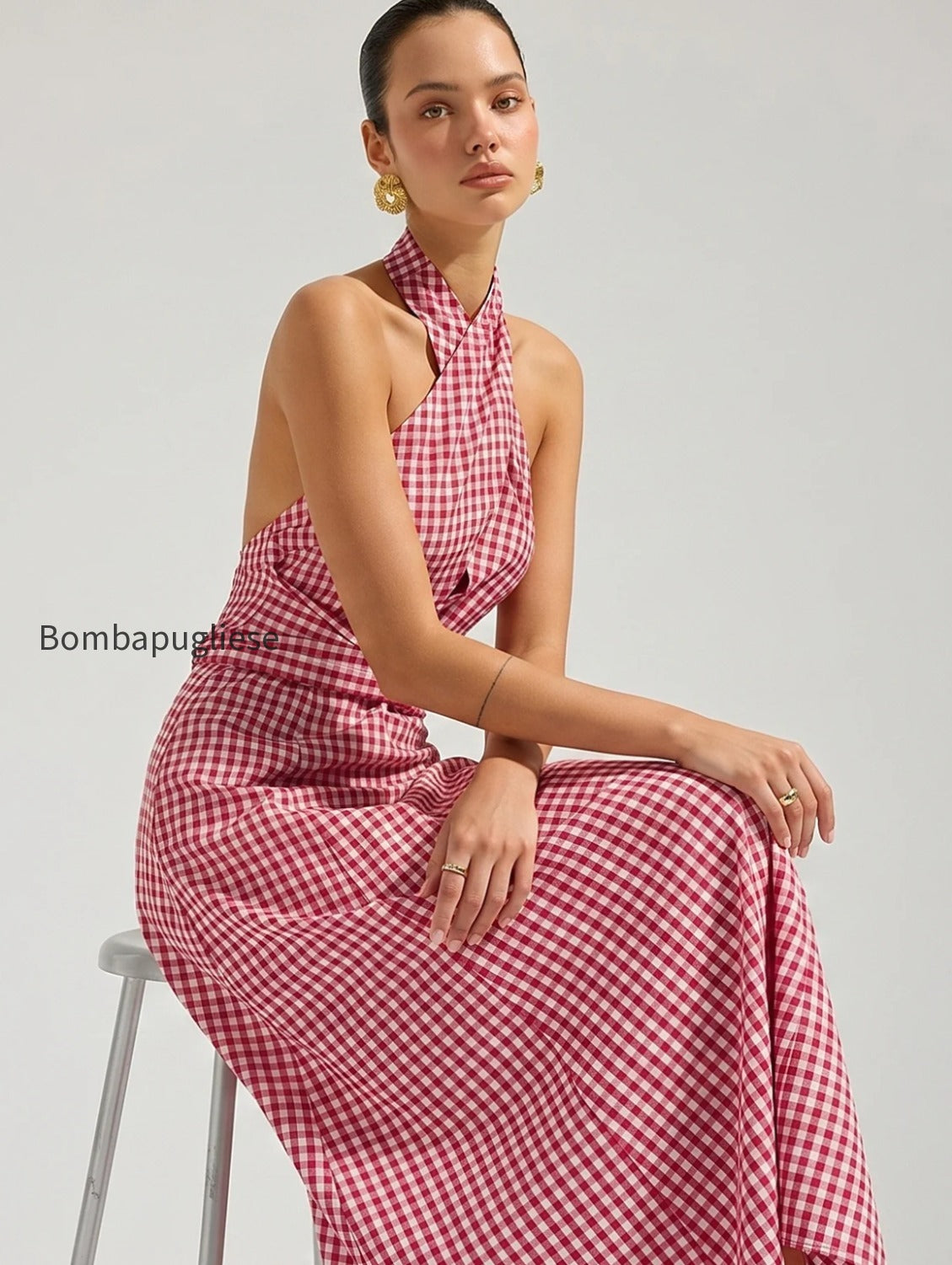 gingham-halter-cotton-maxi-dress