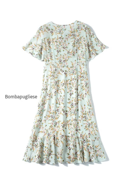 100-mulberry-silk-short-sleeve-floral-midi-dress