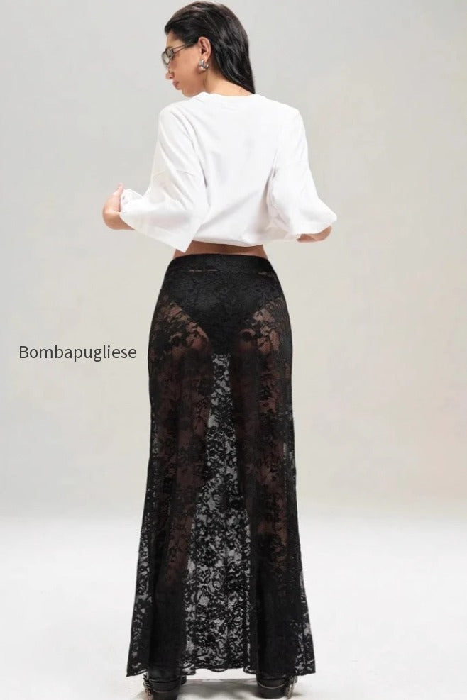 solid-color-lace-bodycon-high-waist-skirt