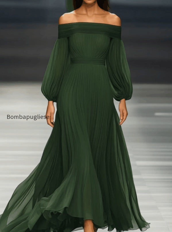 off-shoulder-green-chiffon-maxi-dress-hn7g