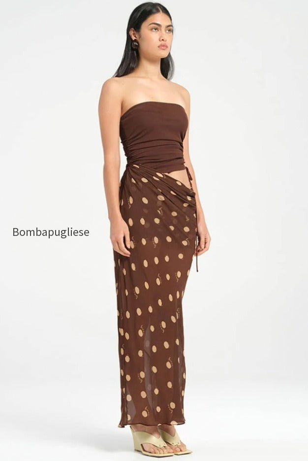 sexy-strapless-polka-dot-patchwork-slim-maxi-dress