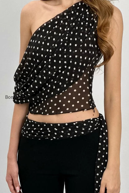 polka-dot-mesh-asymmetrical-halter-tank-top