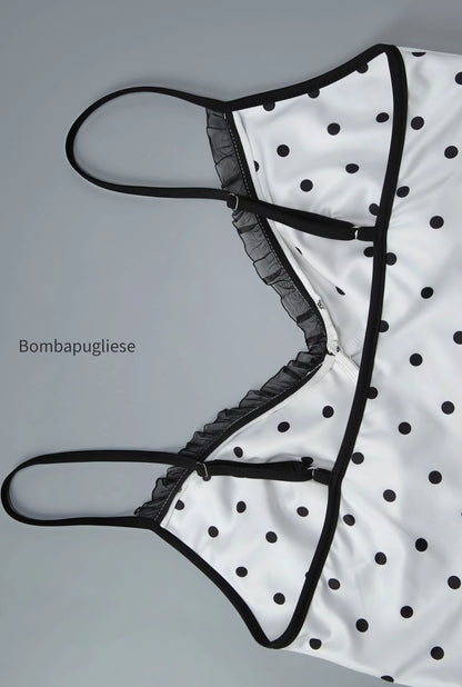 sexy-polka-dot-cami-fitted-skirt-set