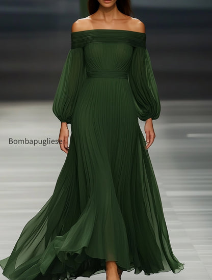 off-shoulder-green-chiffon-maxi-dress-hn7g