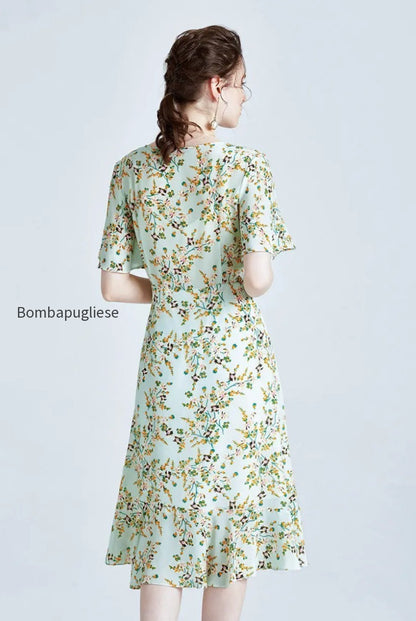 100-mulberry-silk-short-sleeve-floral-midi-dress