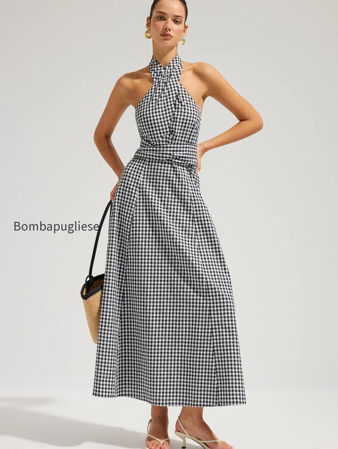 gingham-halter-cotton-maxi-dress